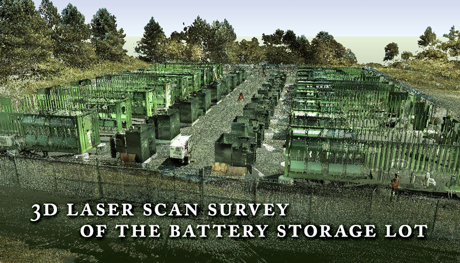 Battery Storage Lot