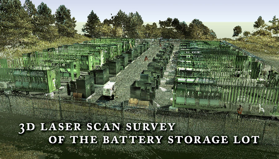 New Turbine Stakeout Battery Storage Lot