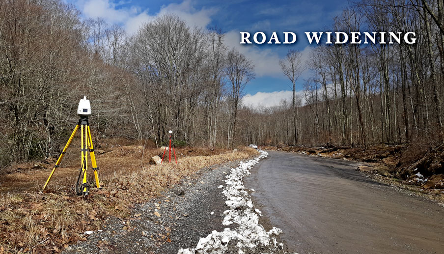 New Turbine Stakeout Road Widening