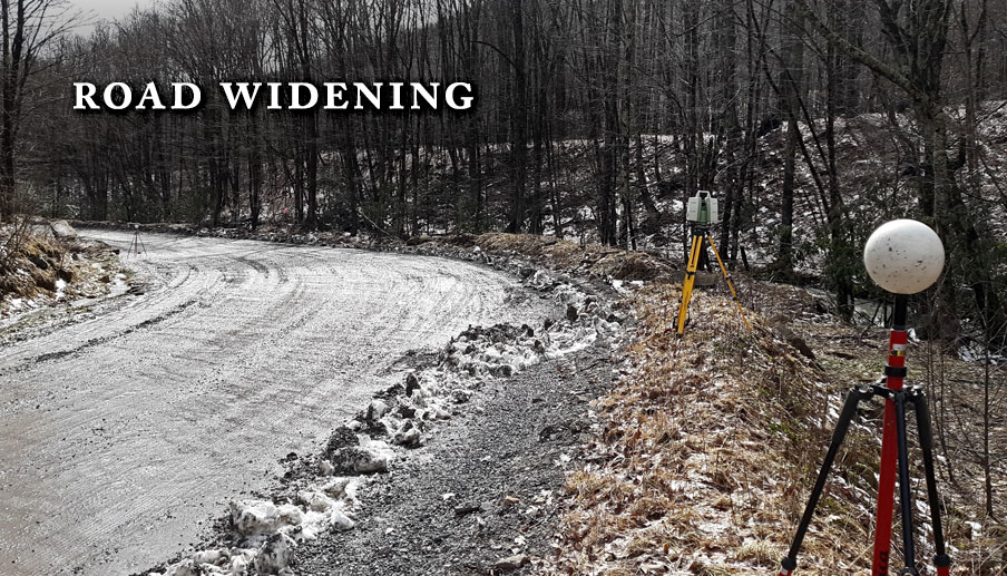New Turbine Stakeout Road Widening