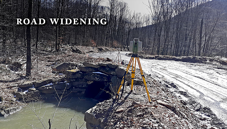 New Turbine Stakeout Road Widening