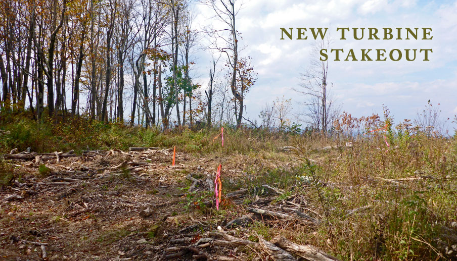 New Turbine Stakeout New Turbine Stakeout