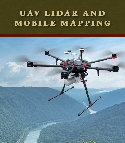 UAV LiDAR and Mobile Mapping