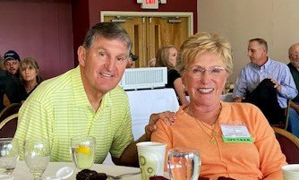 Senator Joe Manchin and his wife Gayle